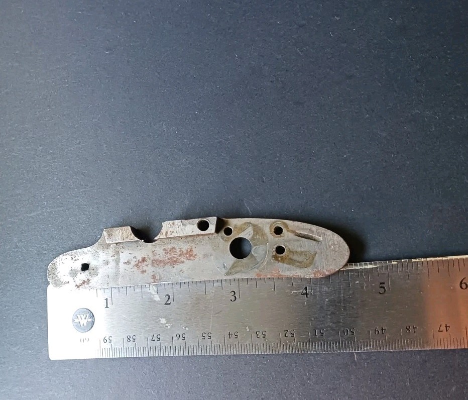 Pistol Or Rifle Lock Plate UNKNOWN GUN PART