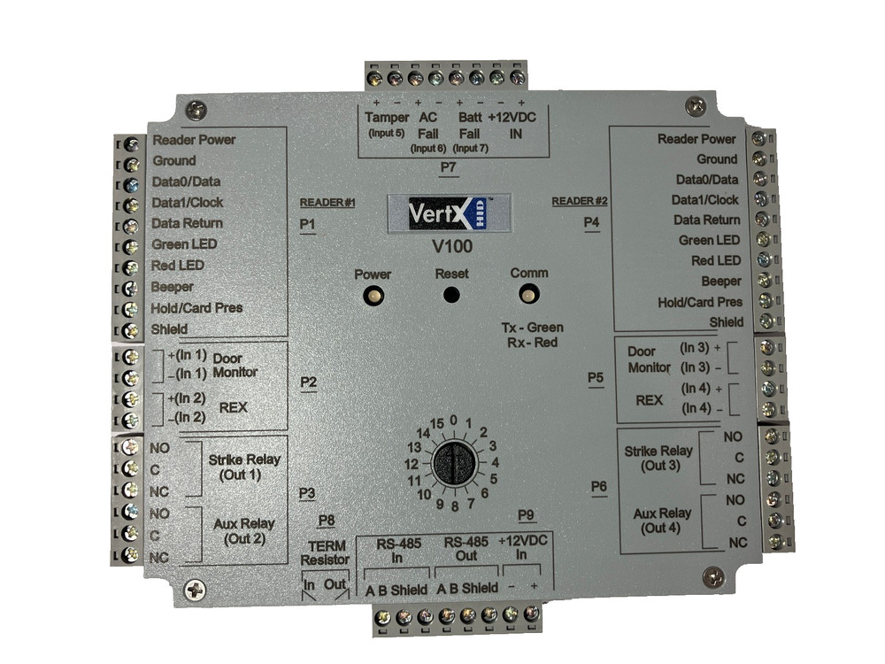 NEW HID VertX V100 70100AEP0N Door/Dual Reader Interface Access Controller