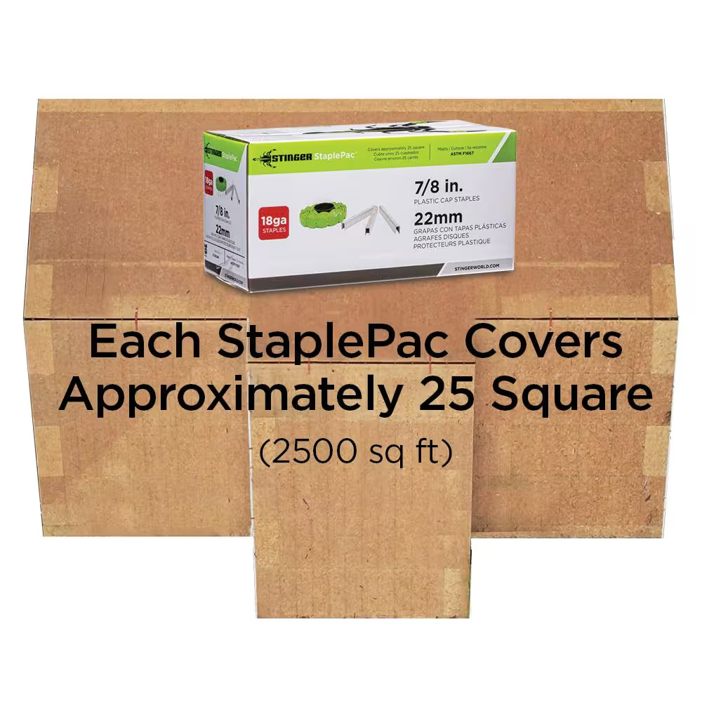 7/8 In. Staplepac (2000-Piece per Box)