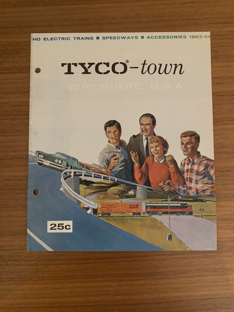 Tyco Town Train Dealer Catalog 1963