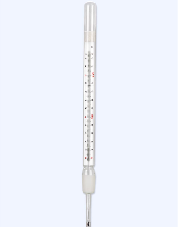 Laboratory Thermometer With Standard Joint, 50mm Immersion