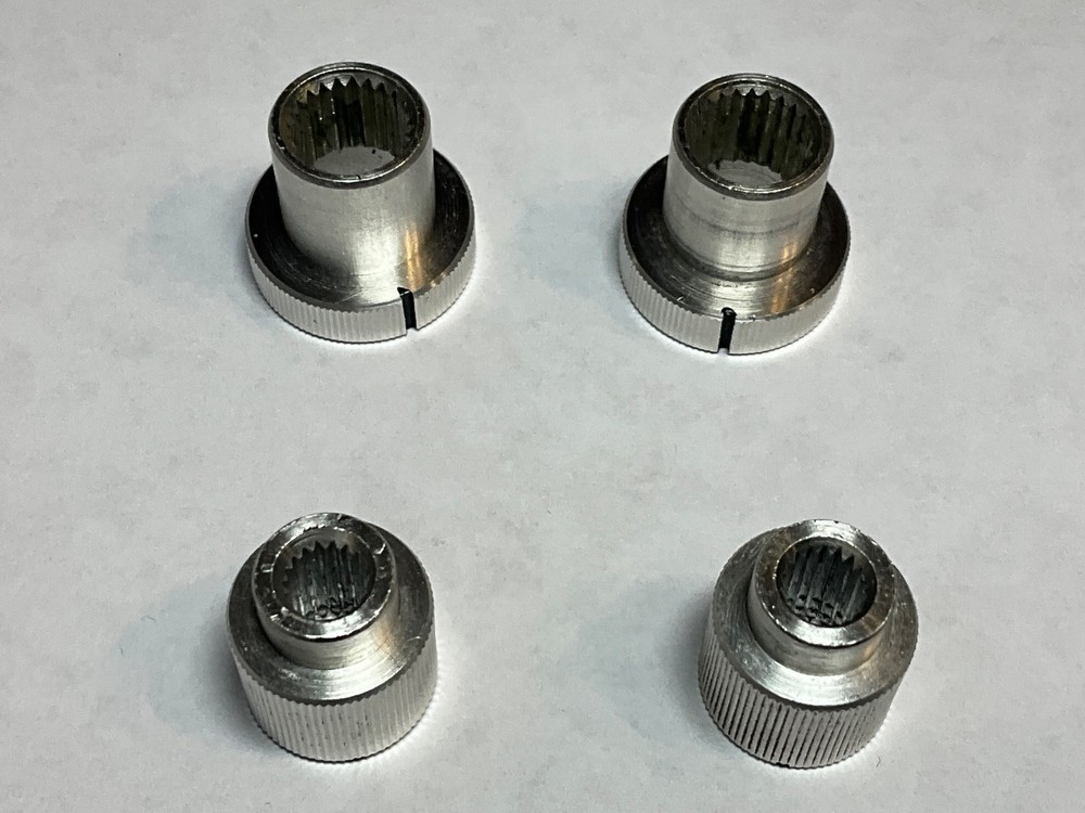 Sansui Model 2000 Receiver Complete Knob Set - Very Nice Shape!