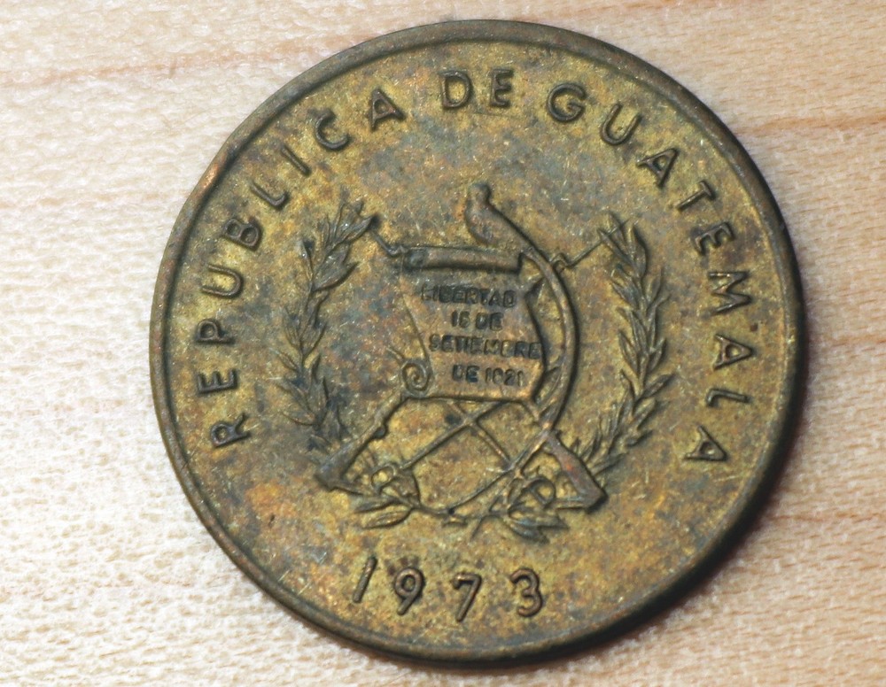 1973 Guatemala 1 Centavo