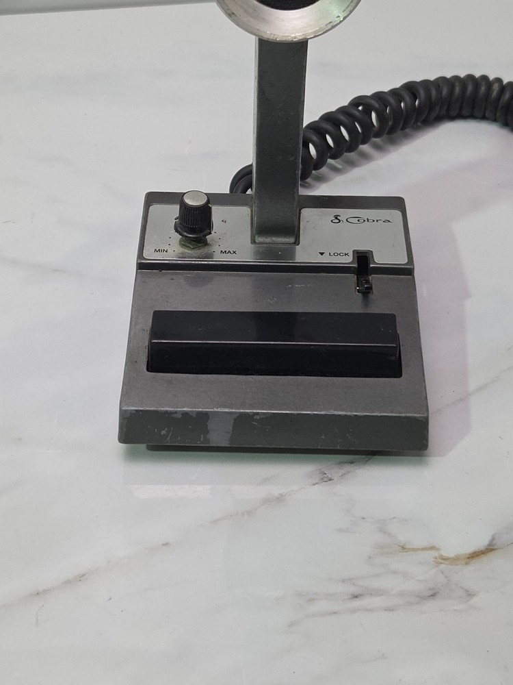 Cobra Dynamike Plus CB Base Station Microphone Compression-Type Model CA-72