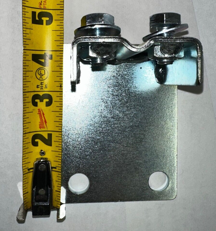 (50) Pallet Racking Universal Foot Plates for Upright; Nuts, Bolts, Washer added