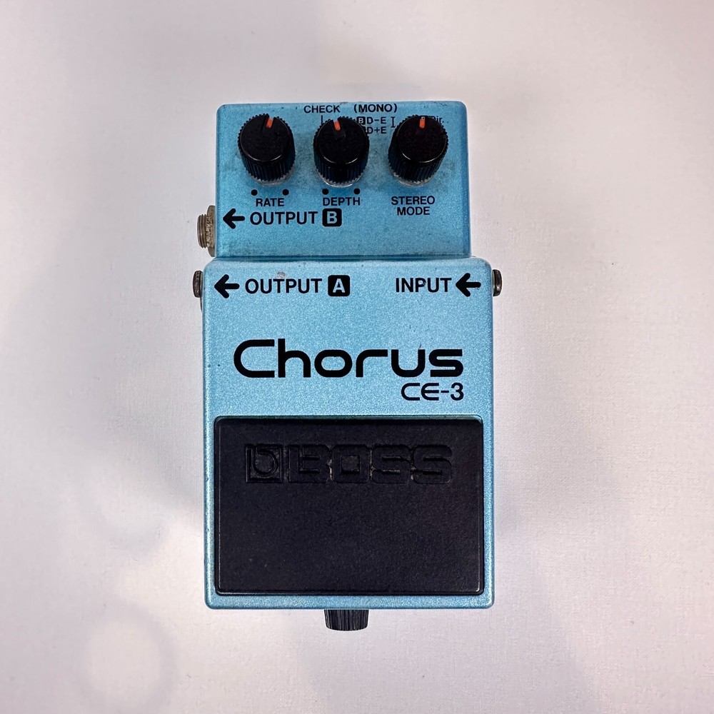 Boss CE-3 Chorus Guitar Effect Pedal Used