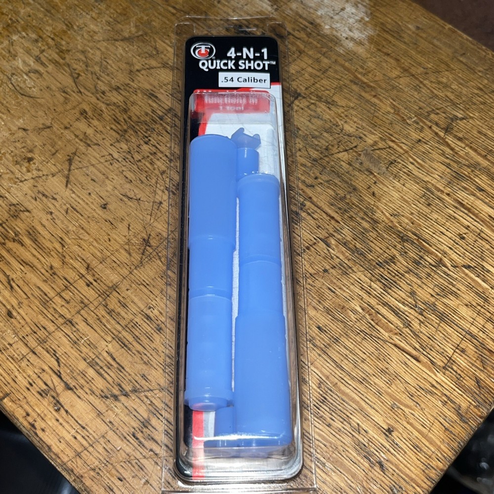 TC 54 Caliber Flintlock Cap Lock Muzzleloader Quick Load Tubes #7058 2 per pack