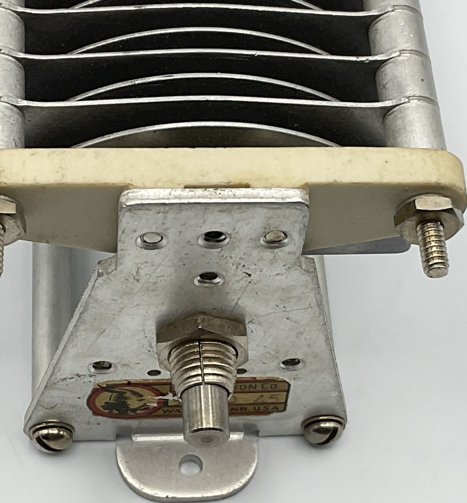 E.F. Johnson, Dual Variable Capacitor, 55 ED 45, Variable Capacitor