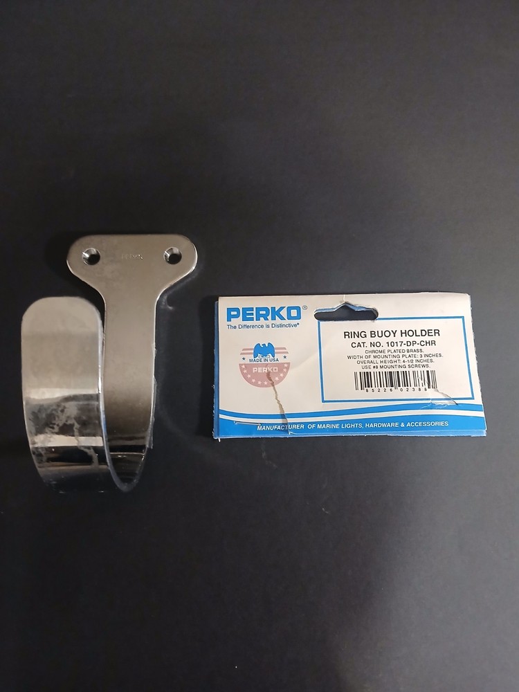 Perko Brass Buoy Holder Ring (CHROME PLATED)