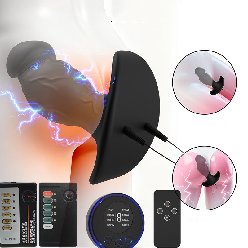 Remote Electric Electro Women Open Plug Speculum E-stim Spreader Dilator_Device