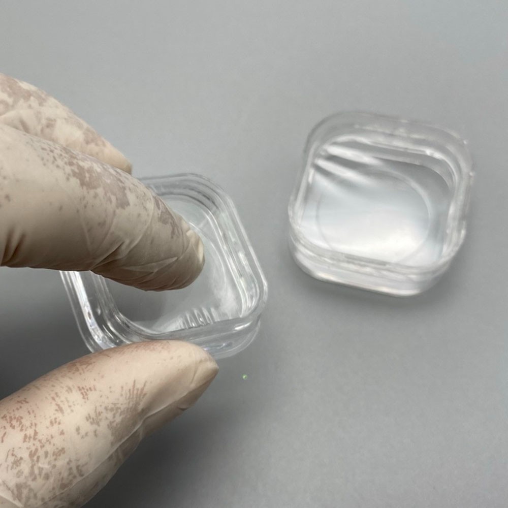 Plastic Denture Tooth Box False Inlay Teeth Transparent Membrane Case Boxes