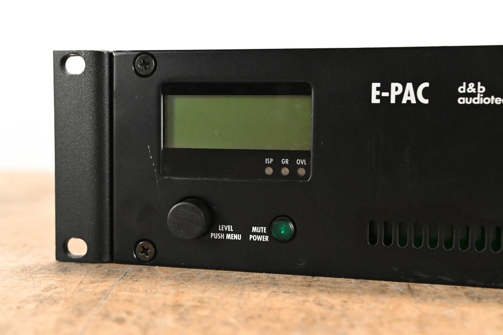 d&b audiotechnik E-PAC Single-Channel Power Amplifier Controller CG01V50