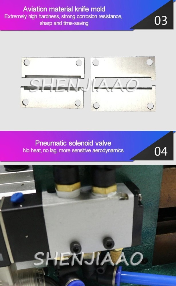 3F Pneumatic Vertical Sheathed Wire Stripping and Cable Cutting Machine