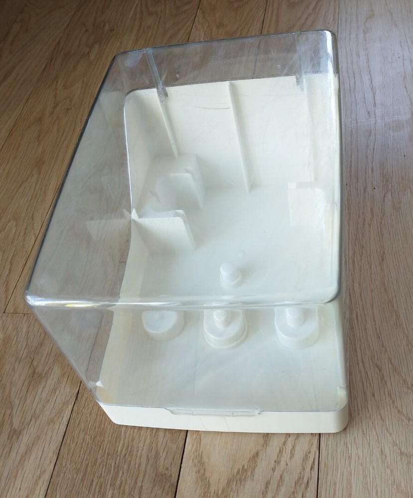 KitchenAid Food Processor KFP600 Attachments Off White Storage Case w/ Lid Part