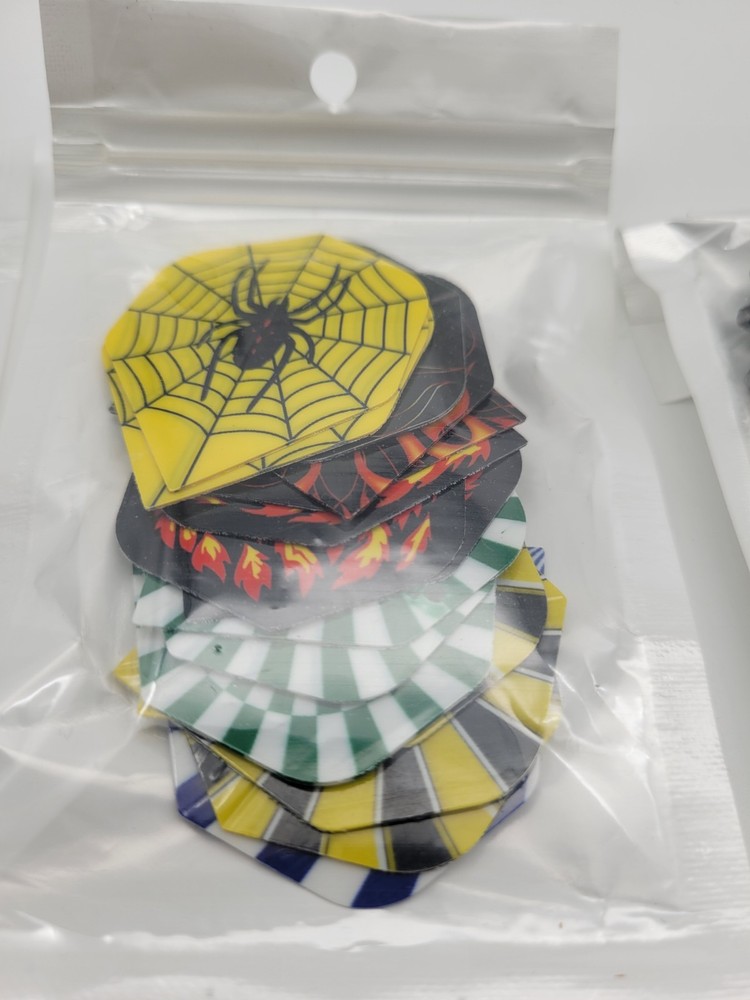 Throwing Dart replacement pieces.