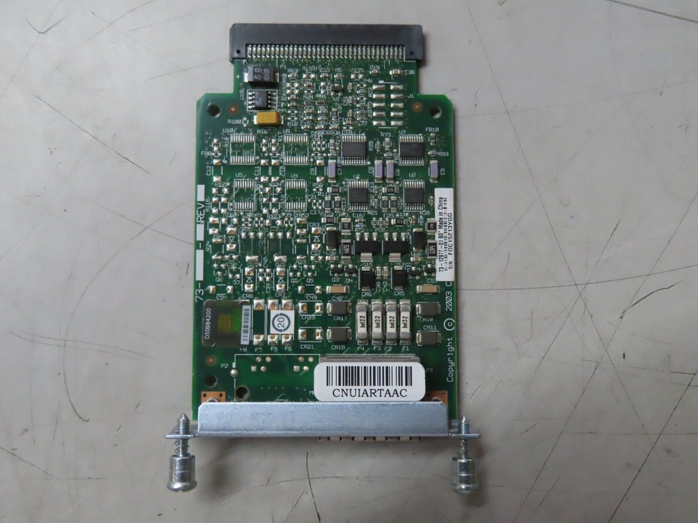 Cisco VIC2-2FX0 800-33584-01 Voice Interface Card