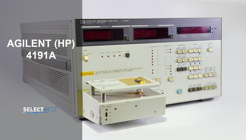AGILENT (HP) 4191A RF IMPEDANCE ANALYZER W/ 16093A BINDING POST (REF: 691G)