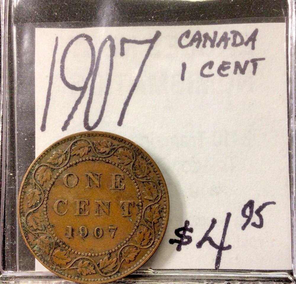 1907 Canada 1 Cent! ENN Coins