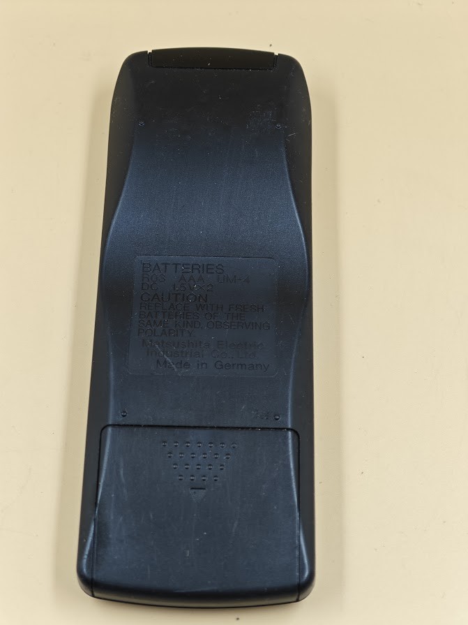 Technics EUR642100 Remote Control - Used, Fully Functional