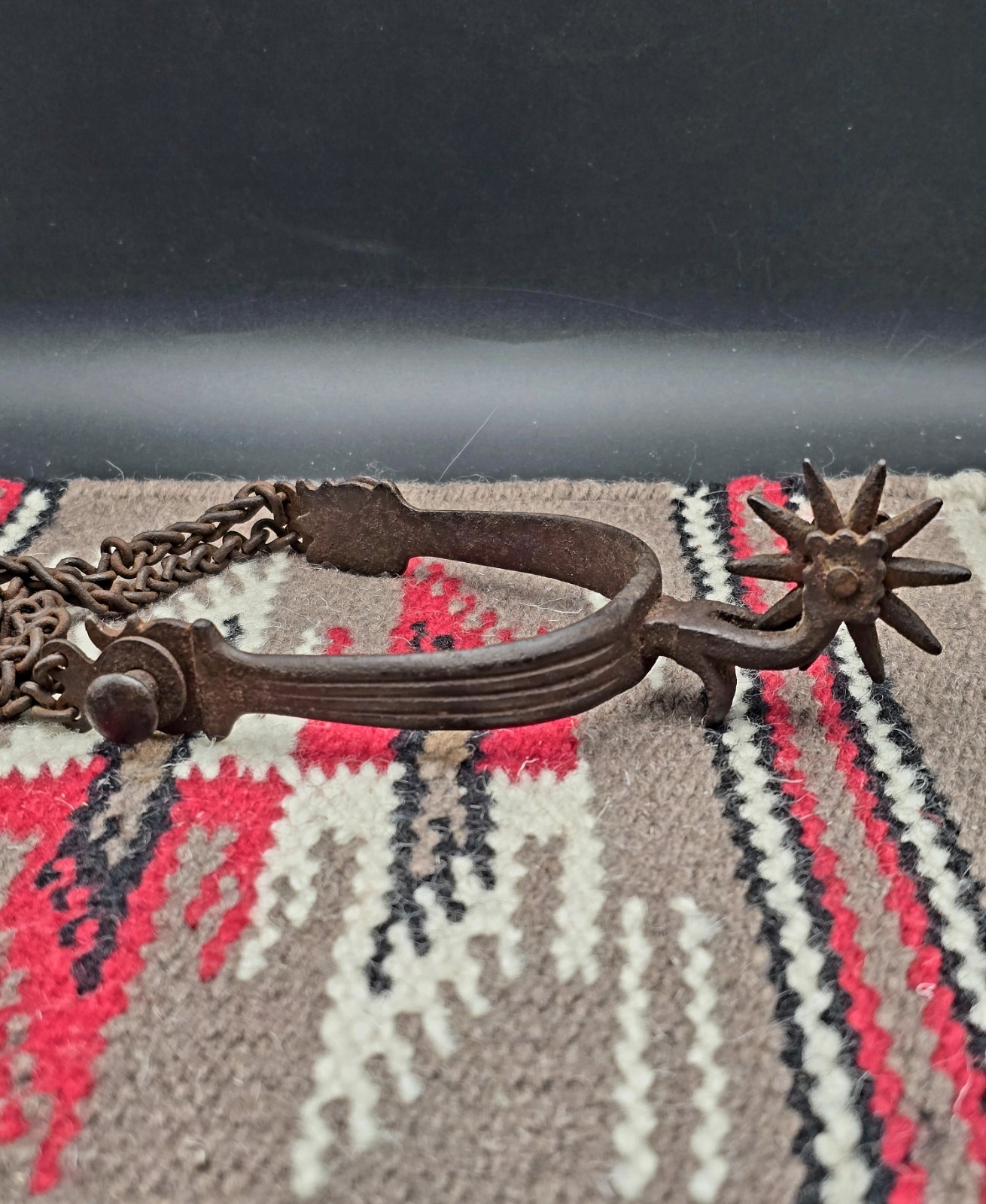 1800s August Buermann Spur Set Marked