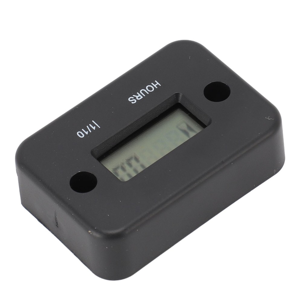 Digital Hour Meter High Accuracy LCD Display Mini Waterproof Engine