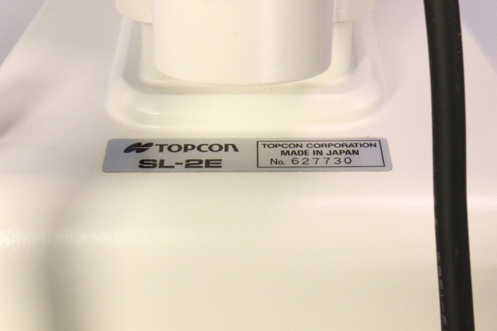 Topcon SL-2E Slit Lamp with Topcon Table