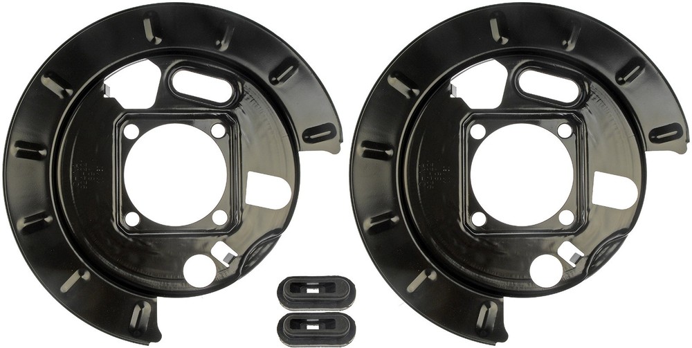 Rear Brake Dust Shield - 1 Pair Compatible with Select Models