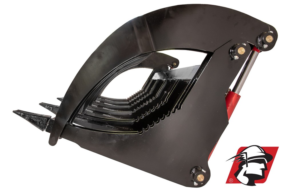 Skid Steer Root Rake Grapple Bucket 68" Wide