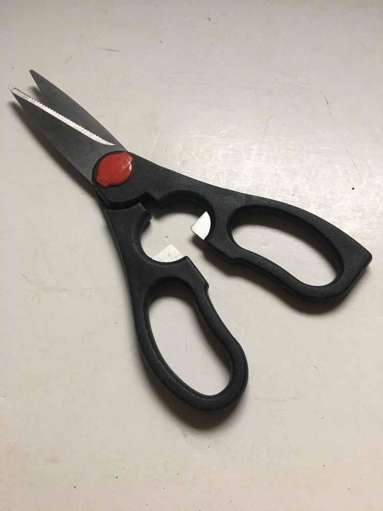 Farberware Multipurpose Scissors Open Bottle Caps Cuts paper & Fabric Stainless