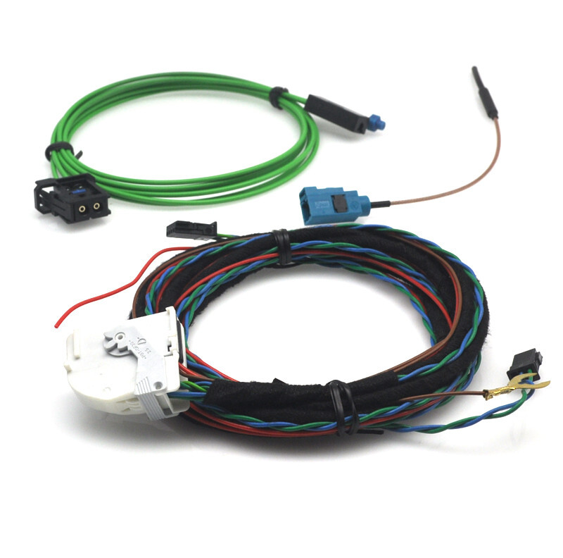 Add Combox Bluetooth antenna most mic Harness Cable For BMW E60 E70 E90 F10 CIC