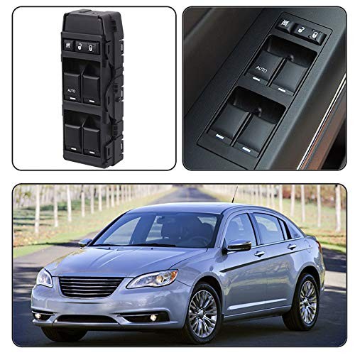 Power Window Switch Front Left Driver Side, Compatible with 2008-2013 Dodge