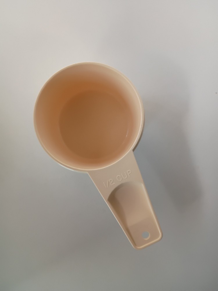 Tupperware 1/2 Measuring Cup Replacement Almond