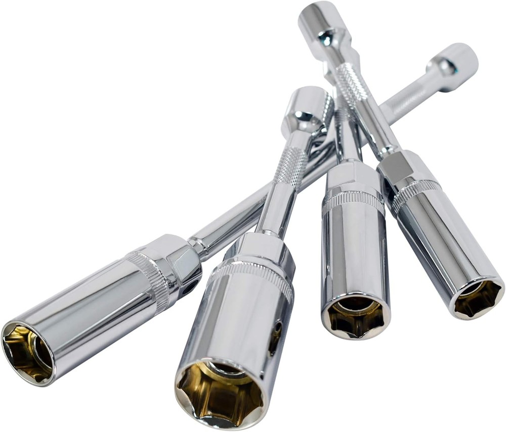 Astro Tools  94404 Magnetic Spark Plug Universal Extension Socket Set