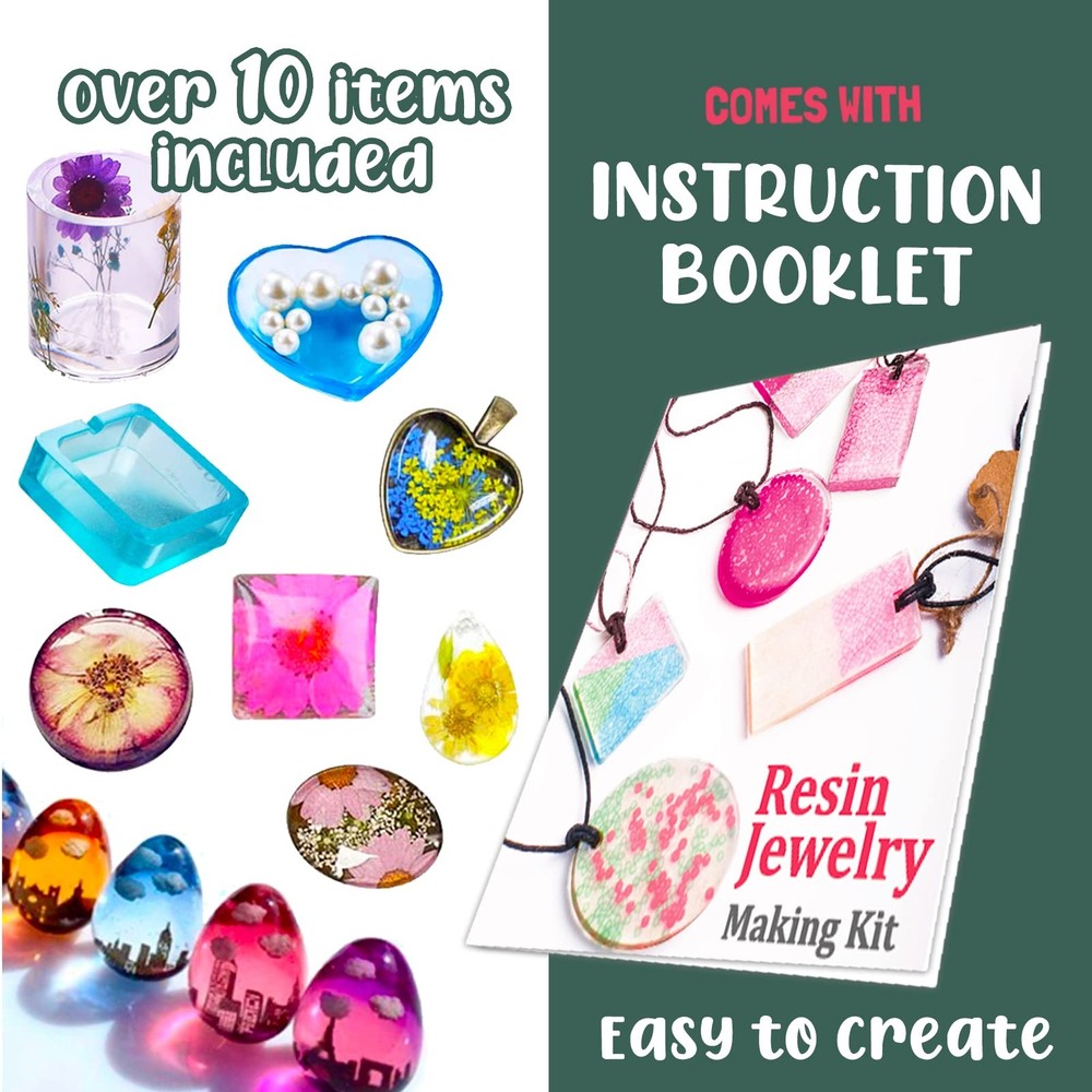 Goody King Resin Jewelry Making Starter Kit - Kits for Medium, Multiple
