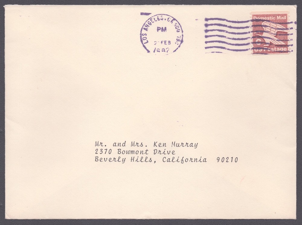 HAL ROACH SR. - TYPED LETTER SIGNED 1/28