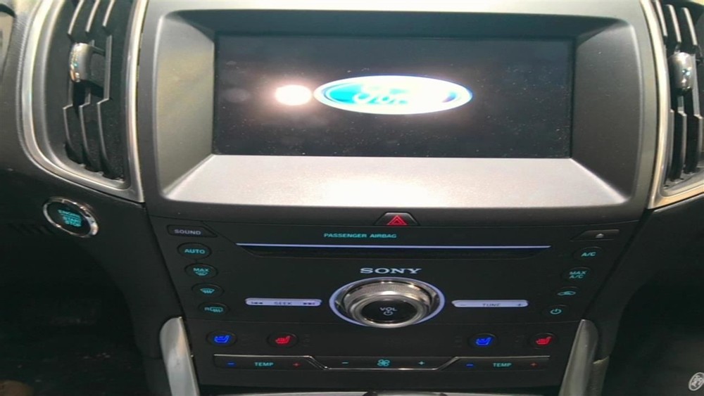 2017-2018 Ford Edge Control Panel 8.0" Screen Opening w/Heated, Cooled Seat