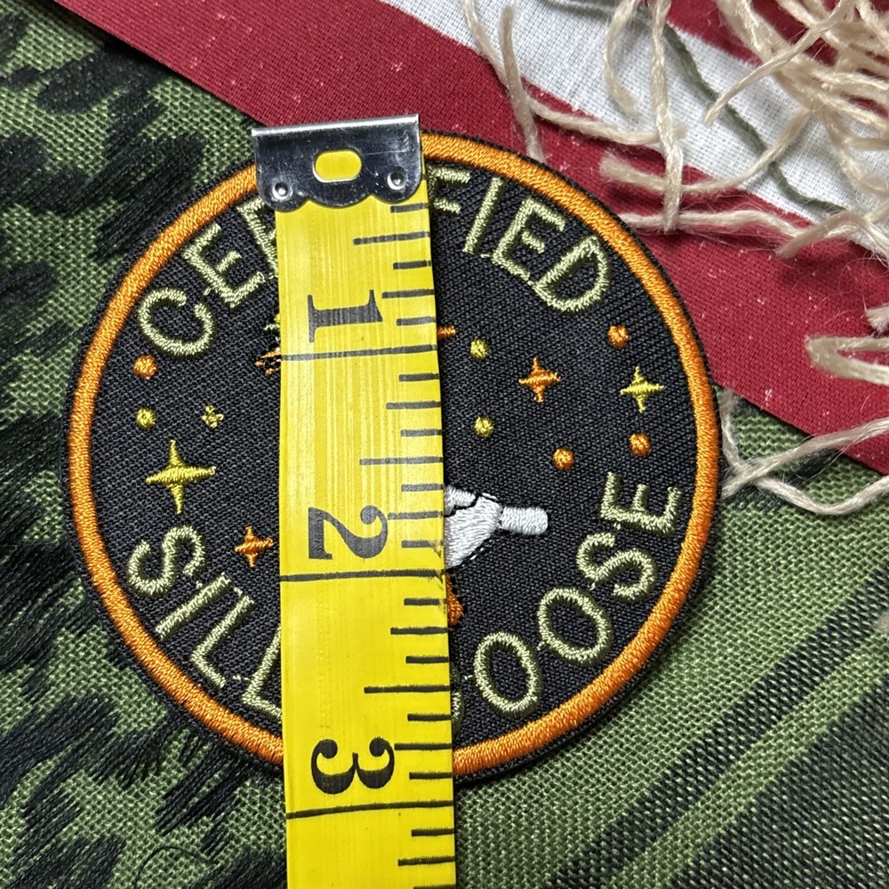 Certified Silly Goose Patch ~3x3” Hook & loop Tactical Gear Patch