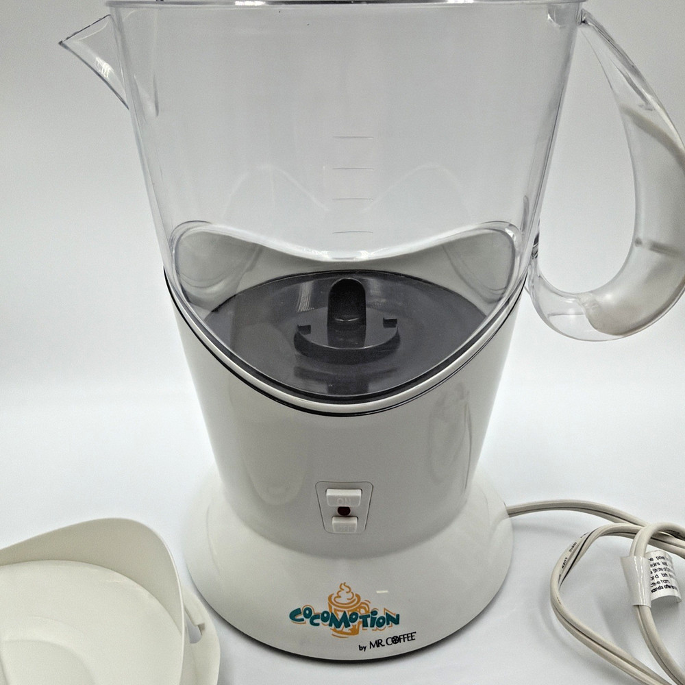 Mr. Coffee Cocomotion 4 Cup Automatic Hot Chocolate Cocoa Maker - White