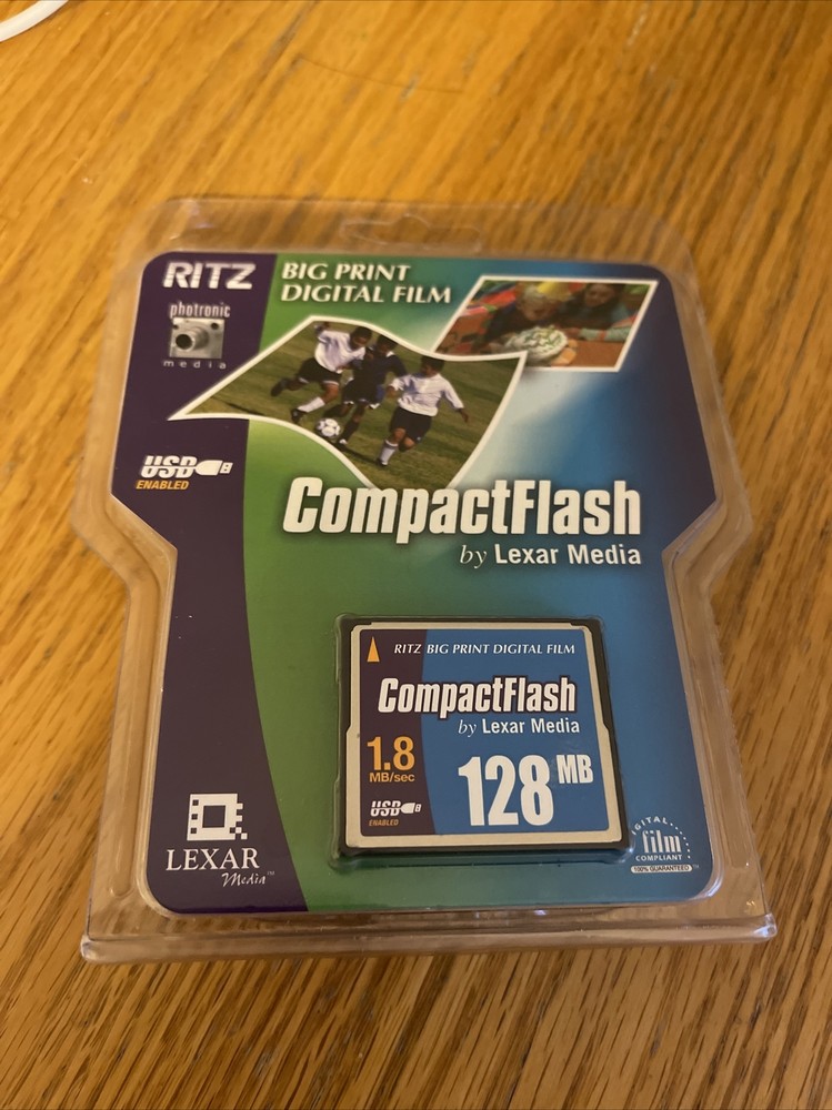 Lexar Media 128MB Starter Media Card Compactflash