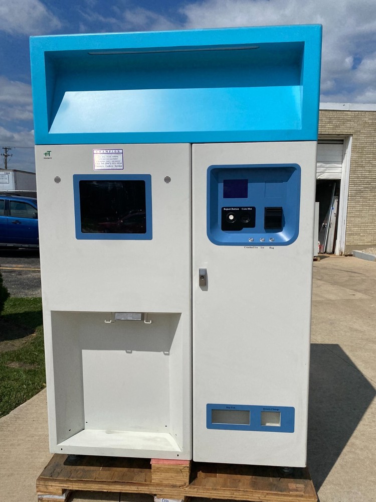 Ice Vending Machine/ Hontech IWDS1D17 Ice Maker & Vending Machine w/Bagger # 103