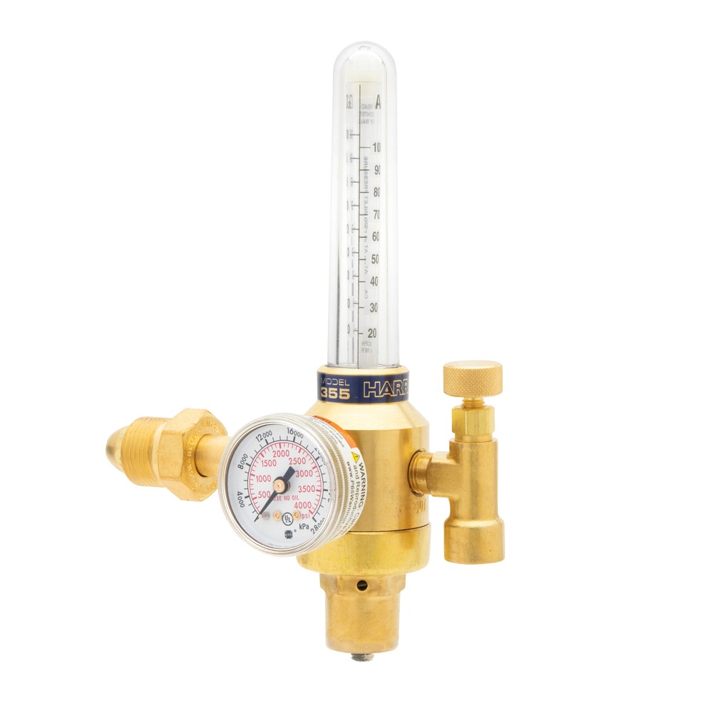 Harris Argon CO2 Flowmeter Regulator 355-2-Ar-580 3100200