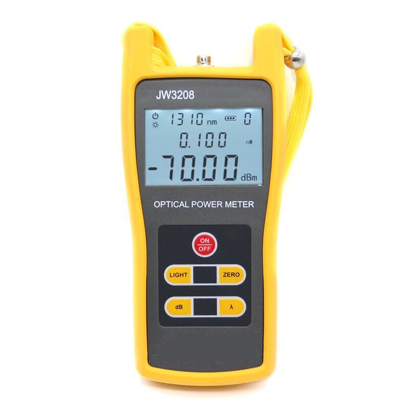 Optical Power Meter Fiber Optical Laser Light Source Power Meter Range -50~+26dB