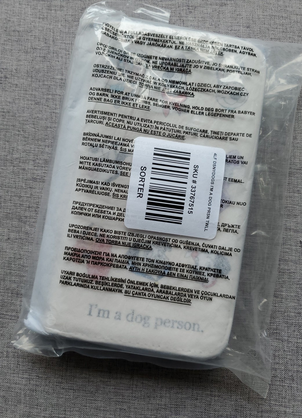 Loungefly Disney Dogs Wallet I'm A Dog Person Tech Wristlet Wallet NEW