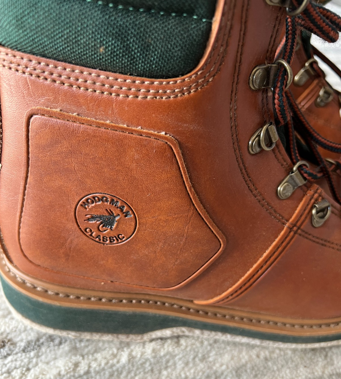 Hodgman Classic Wading Boots Men's Size 11 Felt Sole Pre-Owned