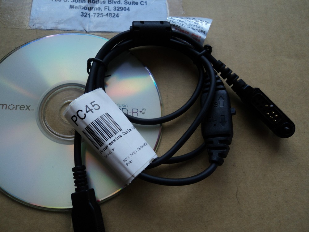 HYT Compatible PROGRAMMING CABLE software X1e X1P PD662 PD682 PD602 PC45 HYTERA