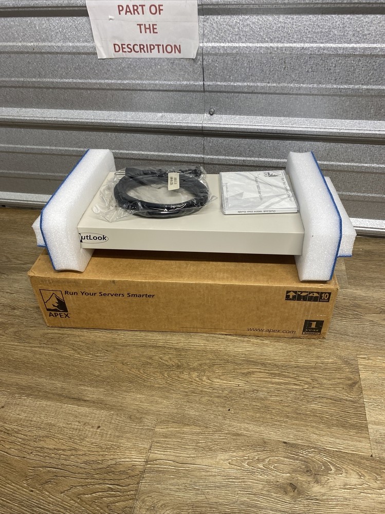 APEX Inc Outlook Model 180DX 8 Port KVM Switch Stackable
