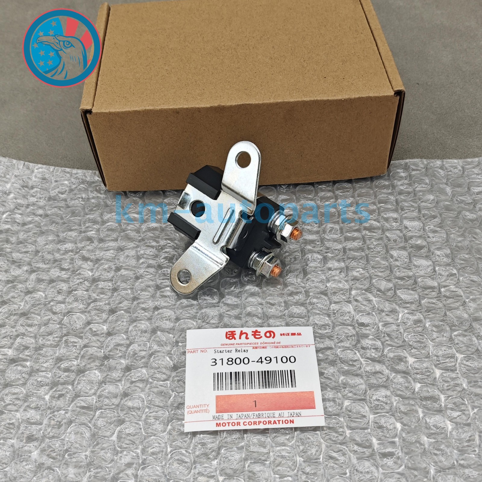 New New Caltric Starter Solenoid Relay For Suzuki 31800-30B00 31800-49100 US