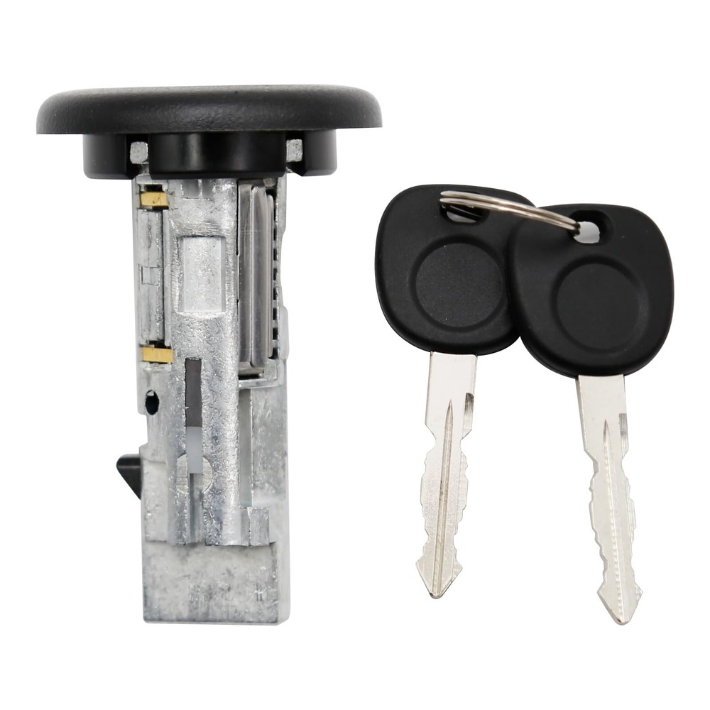 EATAKWARD Ignition Lock Cylinder Switch with Keys, Replacement for black