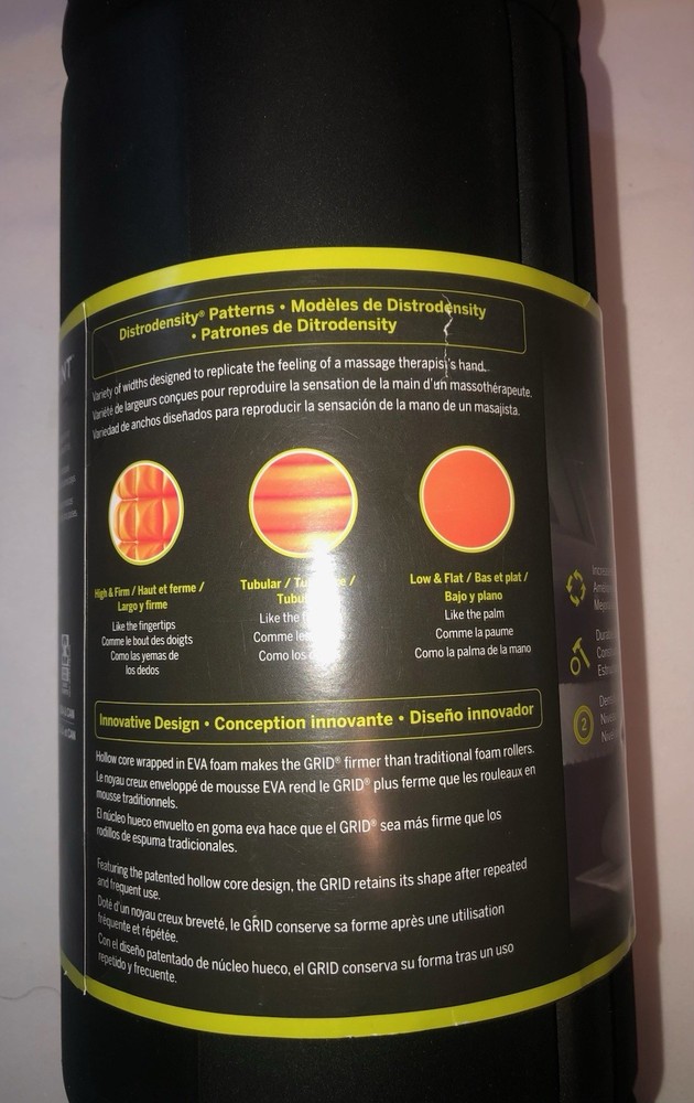 TriggerPoint Grid 1.0 Foam Roller - 13" Multi-Density Massage Roller