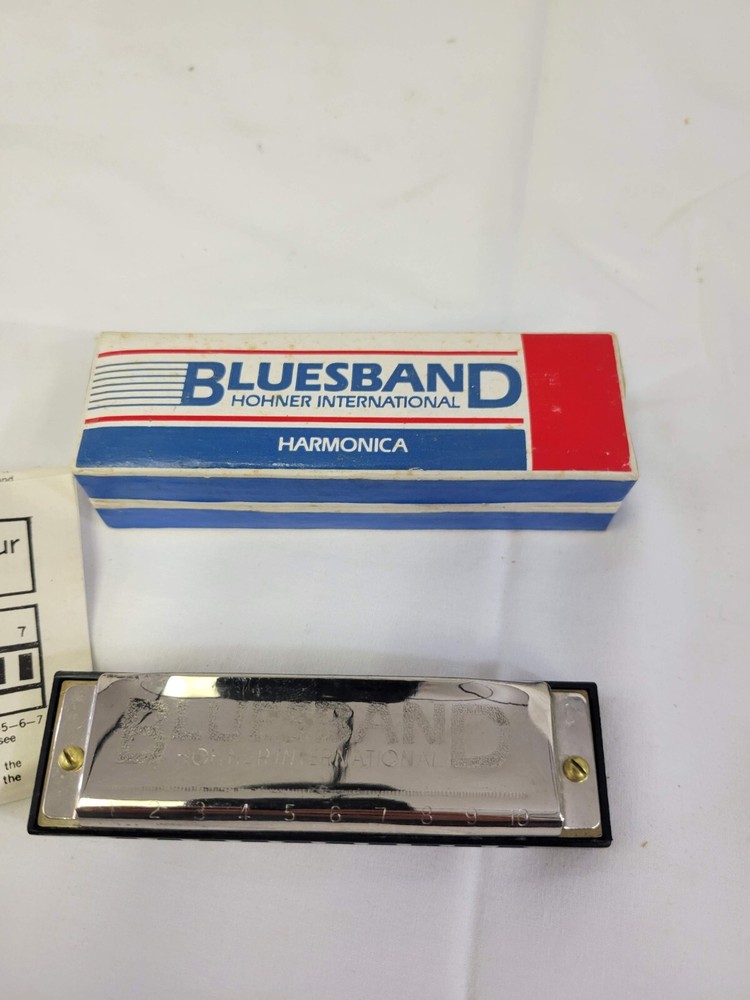 Hohner International Bluesband Harmonica Complete with Box Key-C